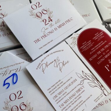 Thiệp Cưới Bình Dương Quỳnh Trâm – Địa Chỉ In Thiệp Cưới Uy Tín, Tân Tình, Giá Phải Chăng